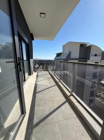 Двухуровневая квартира 4+1 с видом на море в районе Чыплаклы, Алания — 170 м² - Ракурс 19