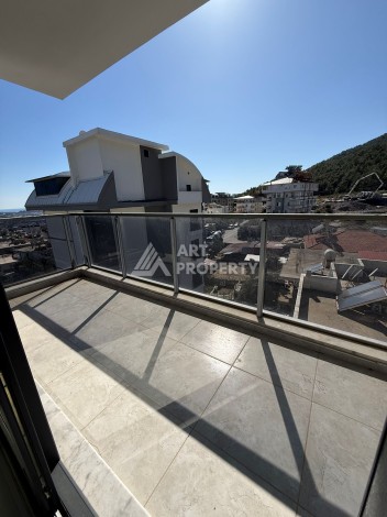 Двухуровневая квартира 4+1 с видом на море в районе Чыплаклы, Алания — 170 м² - Ракурс 20