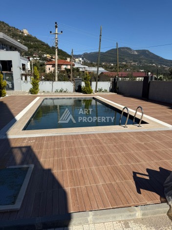 Двухуровневая квартира 4+1 с видом на море в районе Чыплаклы, Алания — 170 м² - Ракурс 31