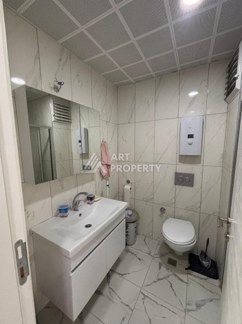 Апартаменты 1+1 с видом на море в районе Каргыджак, всего в 250 метрах от пляжа. - Ракурс 6