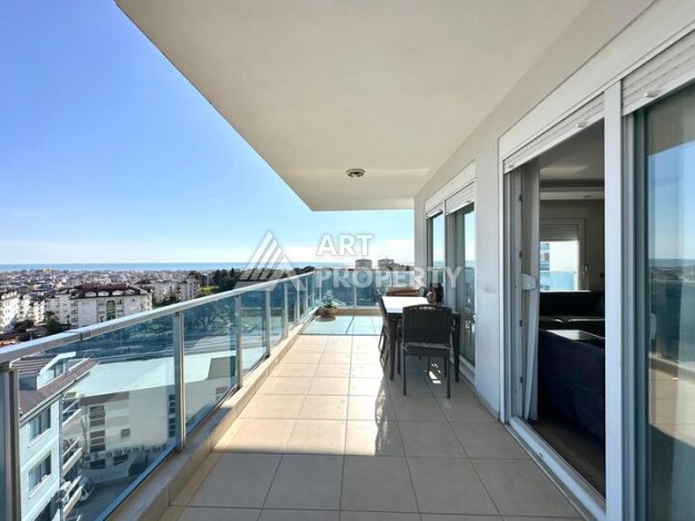 Квартира 3+1 с видом на море в Джикджилли, Алания — 185 м² - Ракурс 2