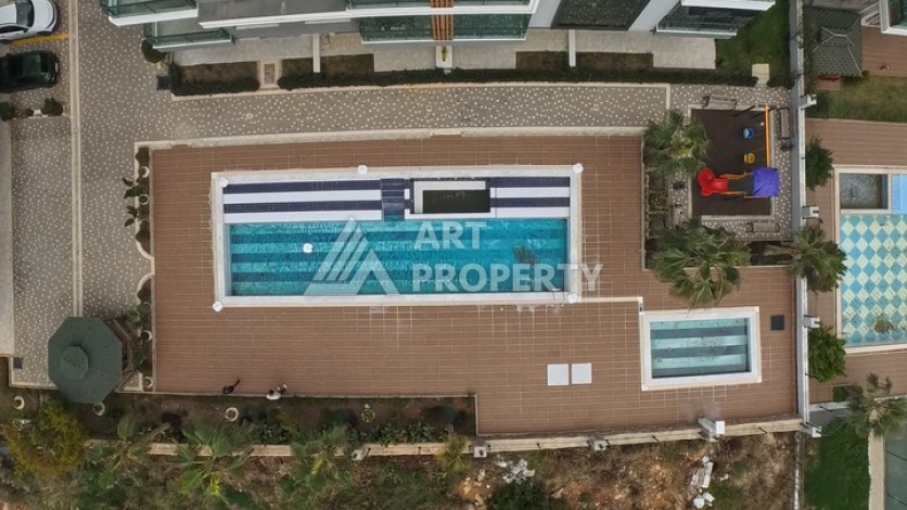 Апартаменты 1+1 в современном комплексе в районе Оба — отличное решение для жизни и инвестиций. - Ракурс 9