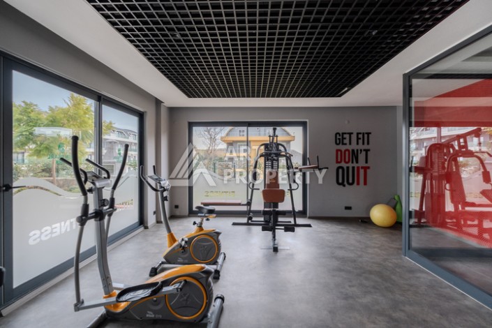 Апартаменты 1+1 в современном комплексе в районе Оба — отличное решение для жизни и инвестиций. - Ракурс 12