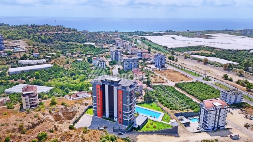 Садовый дуплекс  2+1 в современном комплексе, район Демирташ. - Ракурс 28