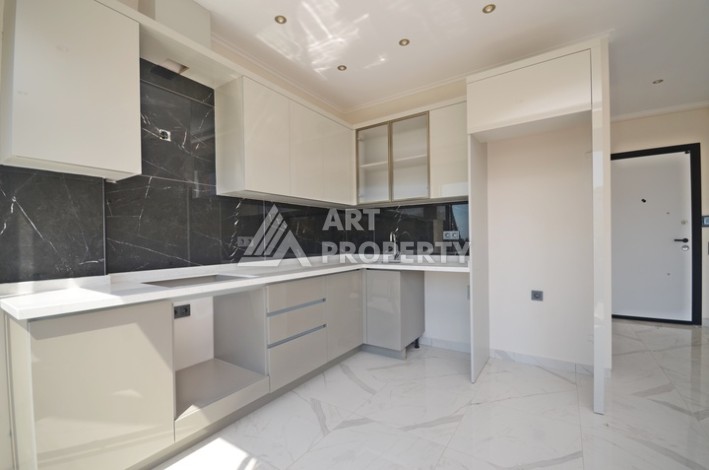 Садовый дуплекс  2+1 в современном комплексе, район Демирташ. - Ракурс 2