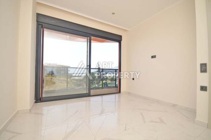 Садовый дуплекс  2+1 в современном комплексе, район Демирташ. - Ракурс 5