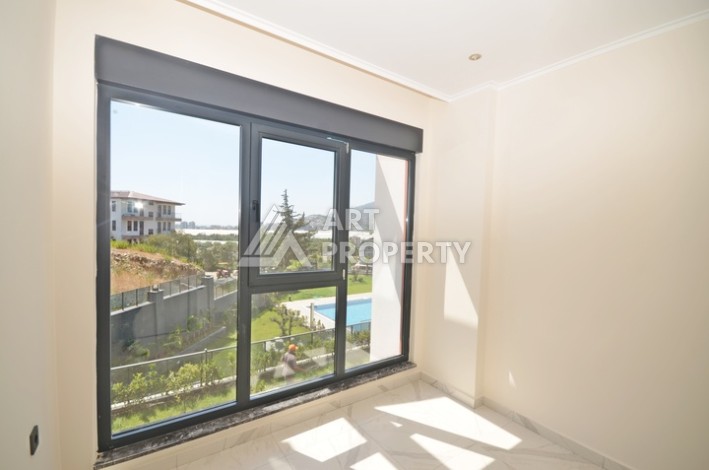 Садовый дуплекс  2+1 в современном комплексе, район Демирташ. - Ракурс 7