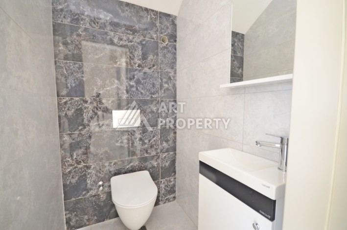 Садовый дуплекс  2+1 в современном комплексе, район Демирташ. - Ракурс 9