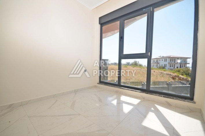 Садовый дуплекс  2+1 в современном комплексе, район Демирташ. - Ракурс 10