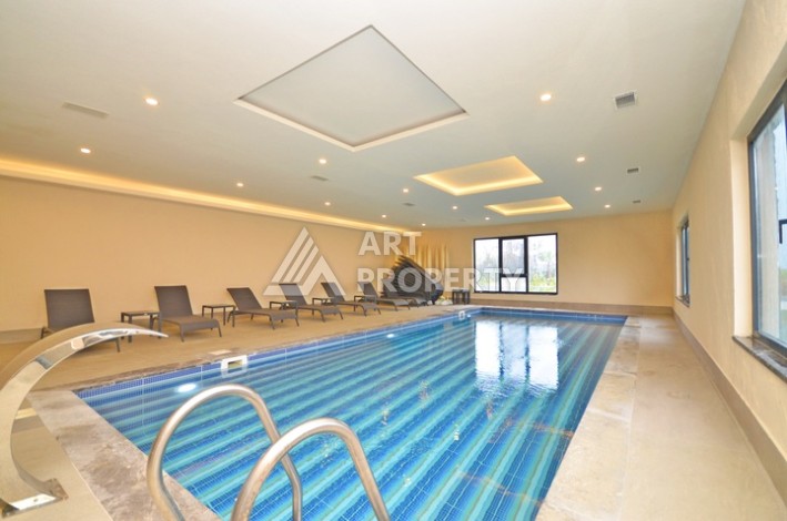 Садовый дуплекс  2+1 в современном комплексе, район Демирташ. - Ракурс 17