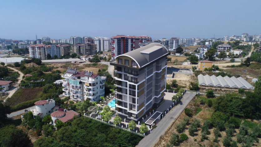 Инвестиционный проект в развивающемся районе Авсаллар, Алания. - Ракурс 2