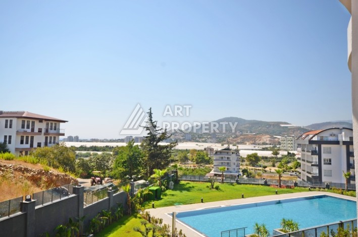 Садовый дуплекс  2+1 в современном комплексе, район Демирташ. - Ракурс 22