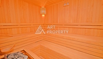 Двухуровневые апартаменты 2+1 с панорамным видом на горы и море, в современном комплексе в районе Демирташ. - Ракурс 27