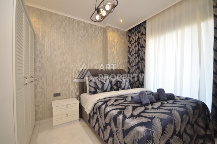 Апартаменты 2+1 с видом на море и горы в комплексе с полной рабочей инфраструктурой, район Демирташ. - Ракурс 0