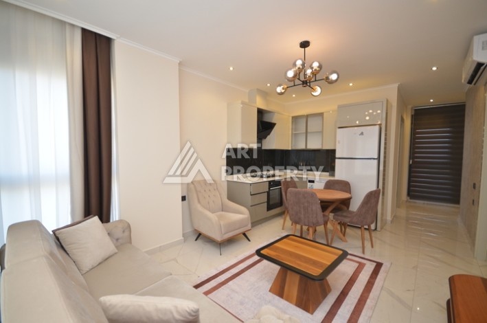 Апартаменты 2+1 с видом на море и горы в комплексе с полной рабочей инфраструктурой, район Демирташ. - Ракурс 1