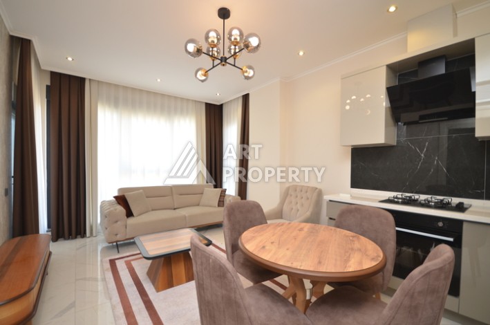 Апартаменты 2+1 с видом на море и горы в комплексе с полной рабочей инфраструктурой, район Демирташ. - Ракурс 5