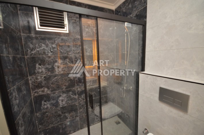 Апартаменты 2+1 с видом на море и горы в комплексе с полной рабочей инфраструктурой, район Демирташ. - Ракурс 10