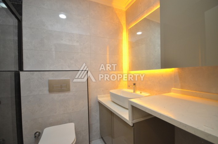 Апартаменты 2+1 с видом на море и горы в комплексе с полной рабочей инфраструктурой, район Демирташ. - Ракурс 11