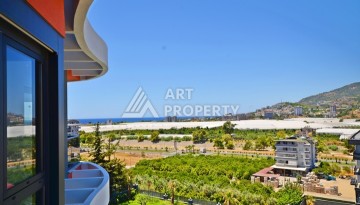 Апартаменты 2+1 с видом на море и горы в комплексе с полной рабочей инфраструктурой, район Демирташ. - Ракурс 13