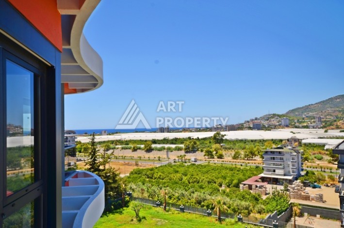 Апартаменты 2+1 с видом на море и горы в комплексе с полной рабочей инфраструктурой, район Демирташ. - Ракурс 12