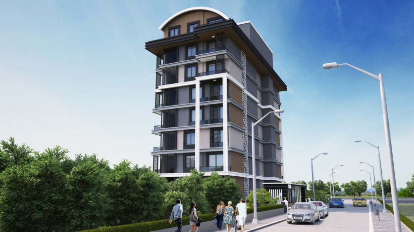 Инвестиционный проект в развивающемся районе Авсаллар, Алания. - Ракурс 7