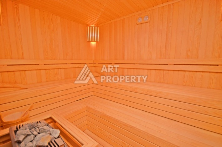 Апартаменты 2+1 с видом на море и горы в комплексе с полной рабочей инфраструктурой, район Демирташ. - Ракурс 15