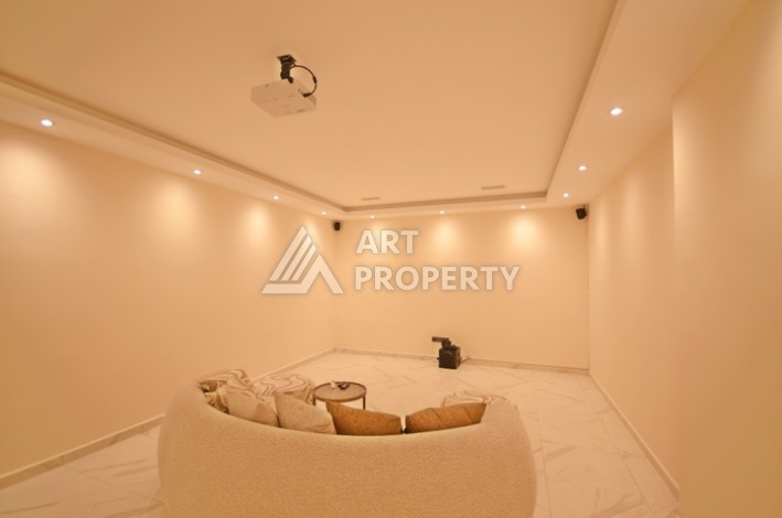 Апартаменты 2+1 с видом на море и горы в комплексе с полной рабочей инфраструктурой, район Демирташ. - Ракурс 23