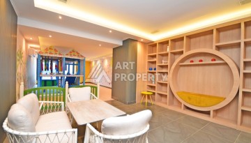 Апартаменты 2+1 с видом на море и горы в комплексе с полной рабочей инфраструктурой, район Демирташ. - Ракурс 30