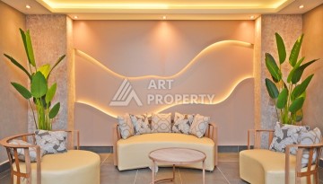 Апартаменты 2+1 с видом на море и горы в комплексе с полной рабочей инфраструктурой, район Демирташ. - Ракурс 31