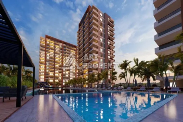 Квартира 1+1 в Арпачбахшиш, Мерсин - 60 кв.м. - Ракурс 8