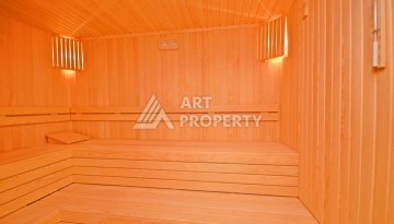 Уютная квартира 1+1 с потрясающим видом на море и город в современном комплексе в районе Демирташ. - Ракурс 15