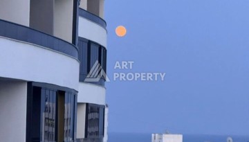 Квартира 1+1 с видом на море в Арпачбахшиш, Мерсин, 350 м от частного пляжа - Ракурс 2