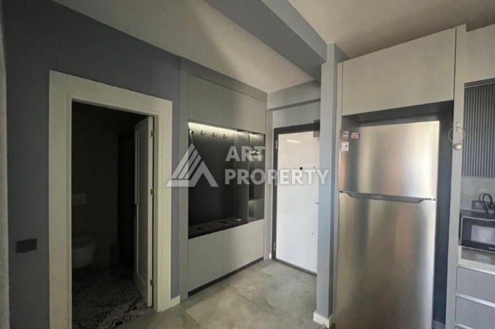 Квартира 1+1 с видом на море в Арпачбахшиш, Мерсин, 350 м от частного пляжа - Ракурс 3