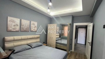 Квартира 1+1 с видом на море в Арпачбахшиш, Мерсин, 350 м от частного пляжа - Ракурс 5