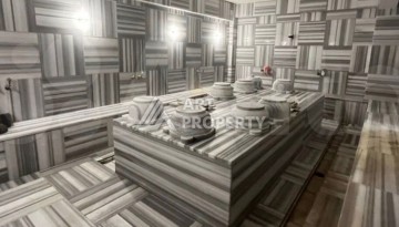 Квартира 1+1 с видом на море в Арпачбахшиш, Мерсин, 350 м от частного пляжа - Ракурс 9