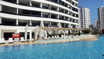 Квартира 1+1 с видом на море в Арпачбахшиш, Мерсин, 350 м от частного пляжа - Ракурс 12