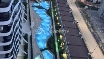 Квартира 1+1 с видом на море в Арпачбахшиш, Мерсин, 350 м от частного пляжа - Ракурс 14