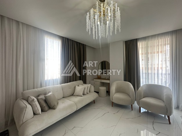 Стильная квартира 2+1 в новом комплексе всего в 150 метрах от моря в районе Махмутлар. - Ракурс 5