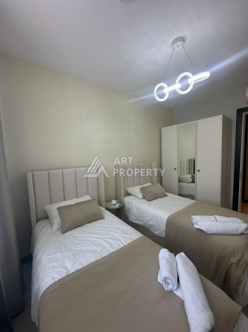 Стильная квартира 2+1 в новом комплексе всего в 150 метрах от моря в районе Махмутлар. - Ракурс 10