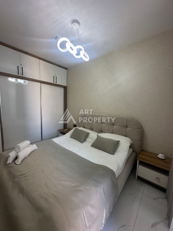 Стильная квартира 2+1 в новом комплексе всего в 150 метрах от моря в районе Махмутлар. - Ракурс 13