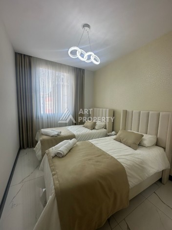 Стильная квартира 2+1 в новом комплексе всего в 150 метрах от моря в районе Махмутлар. - Ракурс 15