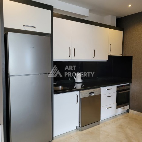 Современные апартаменты 2+1 в престижном комплексе в центре Алании, рядом с пляжем Клеопатры. - Ракурс 2