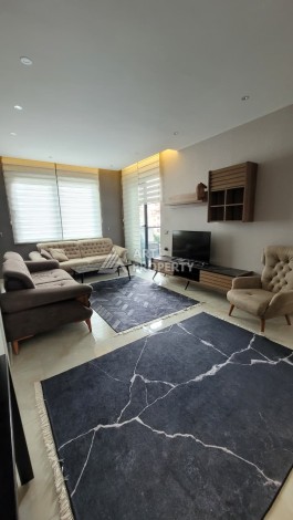 Современные апартаменты 2+1 в престижном комплексе в центре Алании, рядом с пляжем Клеопатры. - Ракурс 1