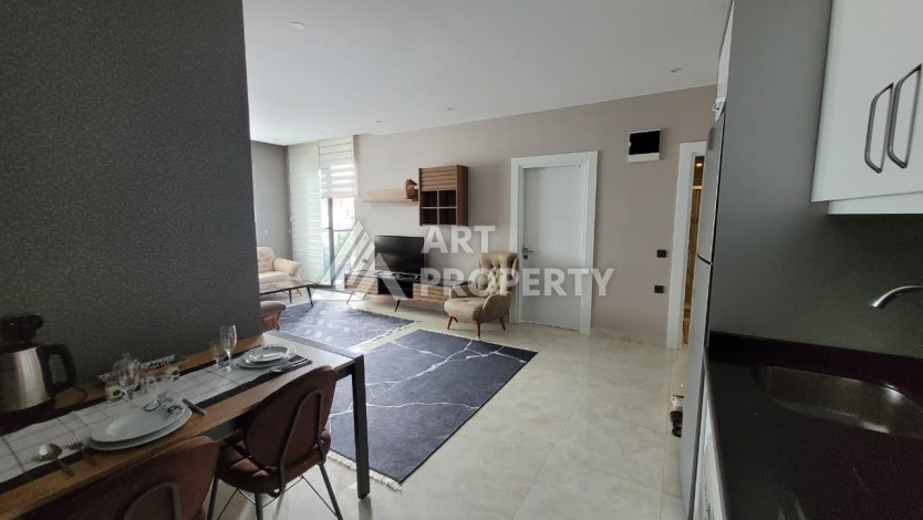 Современные апартаменты 2+1 в престижном комплексе в центре Алании, рядом с пляжем Клеопатры. - Ракурс 8