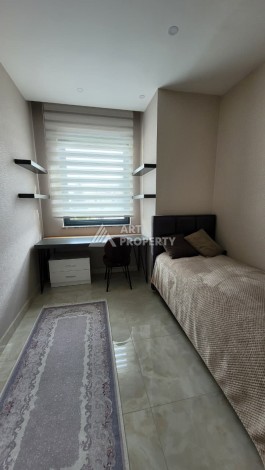 Современные апартаменты 2+1 в престижном комплексе в центре Алании, рядом с пляжем Клеопатры. - Ракурс 9