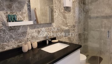 Современные апартаменты 2+1 в престижном комплексе в центре Алании, рядом с пляжем Клеопатры. - Ракурс 14