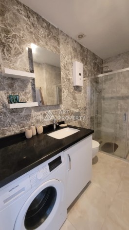 Современные апартаменты 2+1 в престижном комплексе в центре Алании, рядом с пляжем Клеопатры. - Ракурс 13