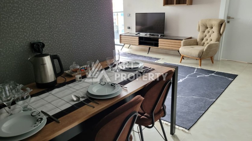 Современные апартаменты 2+1 в престижном комплексе в центре Алании, рядом с пляжем Клеопатры. - Ракурс 16