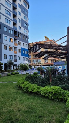 Современные апартаменты 2+1 в престижном комплексе в центре Алании, рядом с пляжем Клеопатры. - Ракурс 20