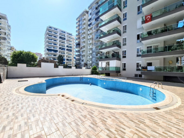 Двухкомнатная квартира с мебелью и техникой в начале Махмутлара, Алания, 70 м2. - Ракурс 3